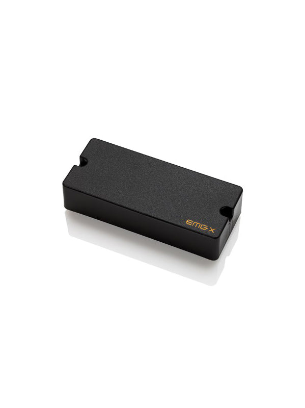 EMG X Series Soapbar 707TW, 7 cordes, Alnico V, splittable - Black