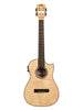 Kala Solid Flame Maple, Bariton Cutaway électro-acoustique, livré avec housse