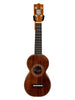 Kala Pan Pacific Deluxe All Solid Acacia Figure 8, sopraan, geleverd met hoes