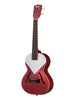 Kala Chicago Red Archtop, tenor, geleverd met koffer