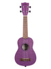 Kala paars gebeitst meranti, sopraan Ukulele
