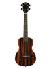 Kala Solid body gestreept ebbenhout, tenor, geleverd met hoes