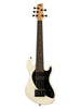 Kala Solid Body U-Bass, 5 snaren, inclusief hoes – Crème