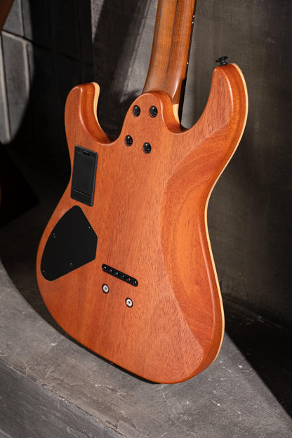 Cort KX700 True Temperament Zwart met open poriën