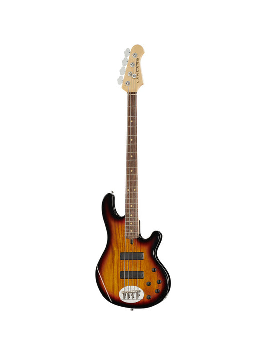 Lakland Skyline 44-01 Standard, 4 cordes - 3-Tone Sunburst, Touche palissandre
