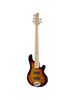 Lakland Skyline 55-01 Standard, 5-snarig – 3-Tone Sunburst, esdoorn toets