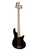 Lakland Skyline 55-02 Standard, 5-snarig – zwart, esdoorn toets