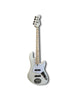 Lakland Skyline Darryl Jones Signature 4, 4 snaren - White Pearl, esdoorn toets
