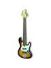Lakland Skyline 55-60, 5-snarig – 3-kleurige sunburst, palissander toets