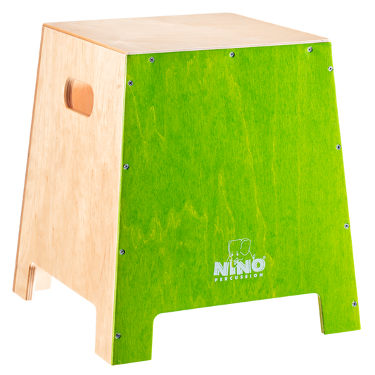 Nino NINO990GR Stapelbare berkenhouten cajon, klein formaat