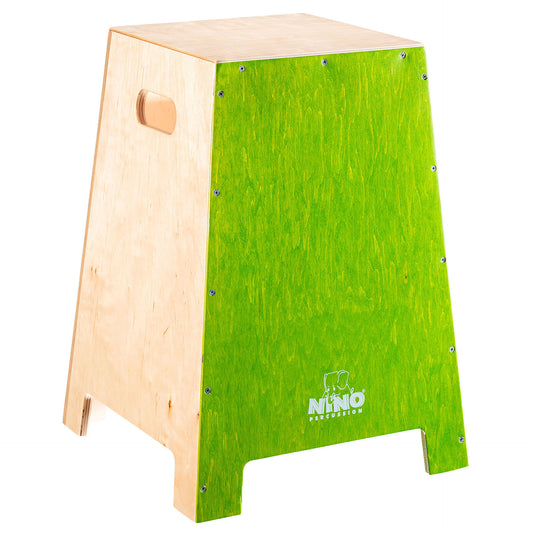 Nino NINO991GR Grote stapelbare berkenhouten cajon