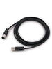 Rockboard Câble MIDI FlaX Plug - 200 cm - Noir