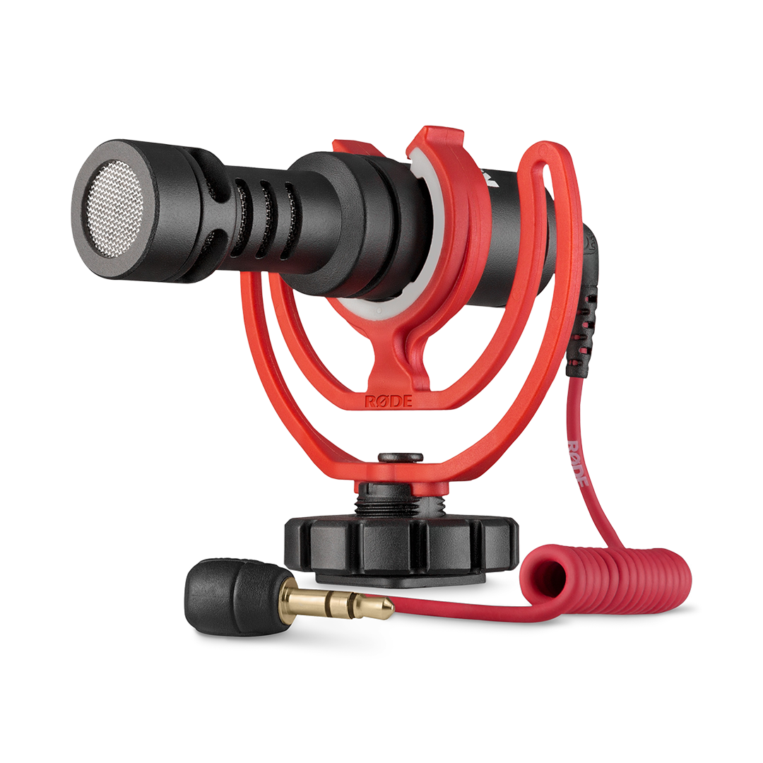 Rode VIDEOMICRO microfoon voor videocamera's, cardioïde richtingskarakteristiek