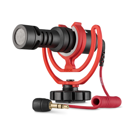 Rode VIDEOMICRO microfoon voor videocamera's, cardioïde richtingskarakteristiek