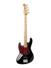 Sadowsky MetroExpress-serie, Standard JJ, 4 snaren, 21 frets, linkshandig – Black Pearl, esdoorn
