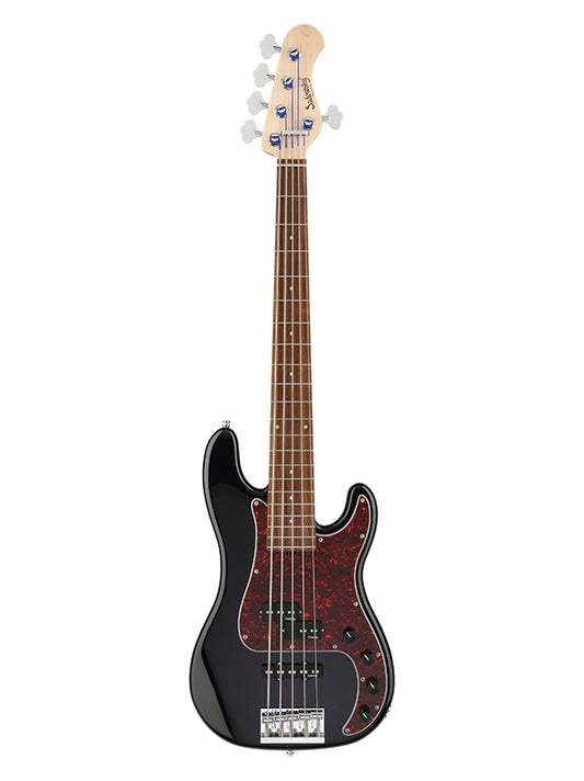 Sadowsky MetroLine, Hybrid PJ Vintage, 5 cordes, 21 frettes, alder - Black Pearl High Polish