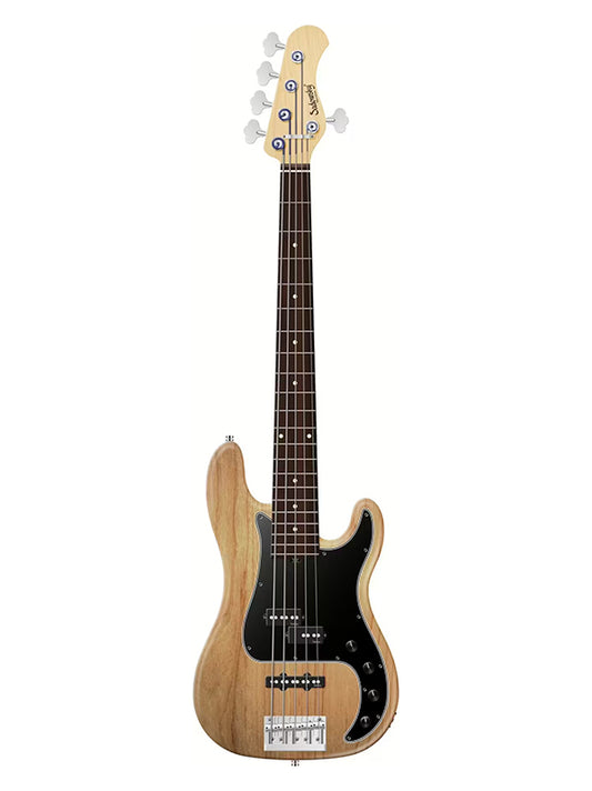 Sadowsky MetroLine, Hybrid PJ Vintage, 5 cordes, 21 frettes, alder - Natural Satin