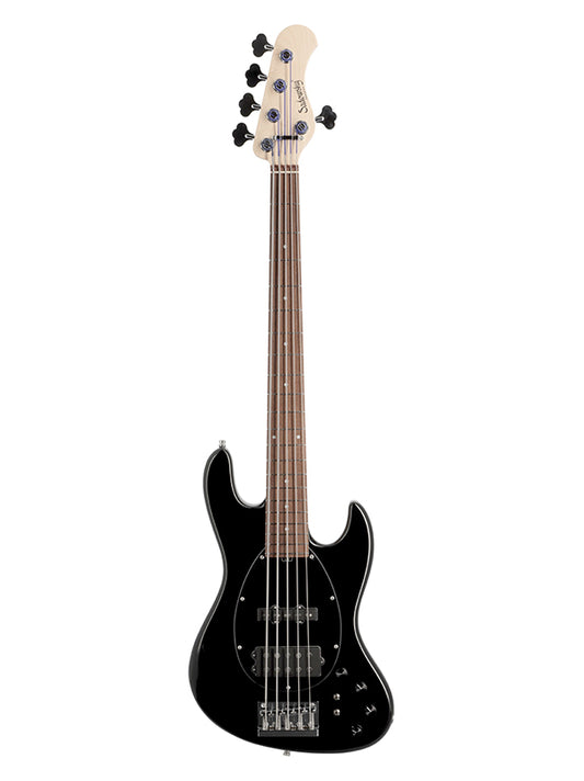 Sadowsky MetroLine, MJ Vintage, 5 cordes, 21 frettes, alder - Black Pearl High Polish