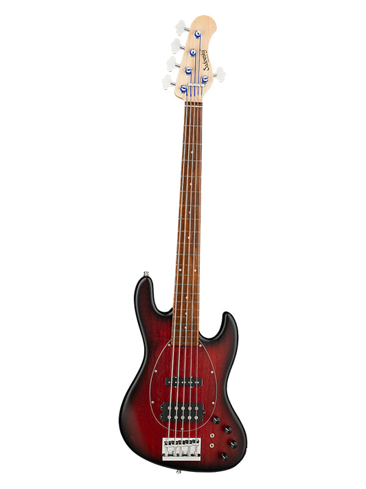 Sadowsky MetroLine, MJ Vintage, 5 cordes, 21 frettes, alder - Burgundy Burst Satin
