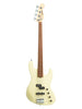 Sadowsky MetroLine, Verdine White Artisline, 4-snarig, 21 frets, elzenhout – Olympic White
