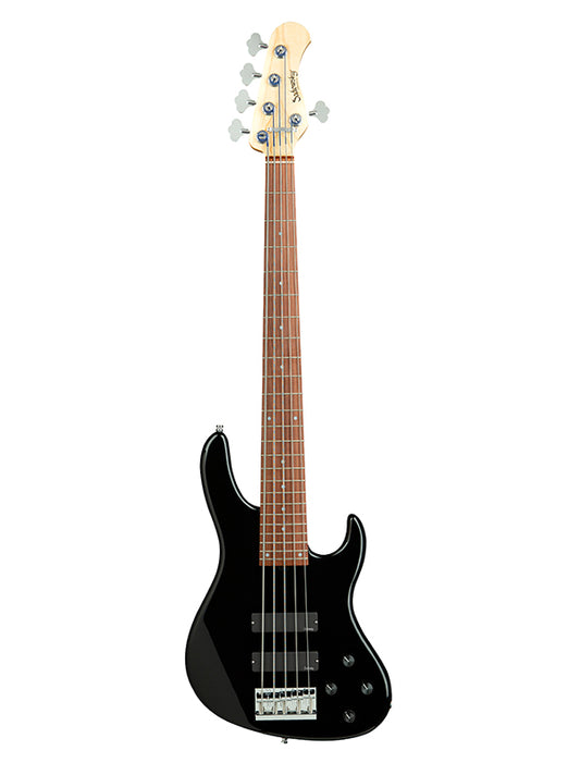 Sadowsky MetroLine, Modern Bass, 5 cordes, 25 frettes, alder - Black Pearl High Polish