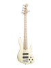 Sadowsky MetroLine, moderne basgitaar, 5 snaren, 25 frets, essenhout - Olympic White