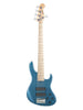 Sadowsky MetroLine, Modern Bass, 5 snaren, 25 frets, essen - Dark Lake Placid Bl Mtl