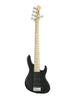 Sadowsky MetroLine, Modern Bass, 5 snaren, 25 frets, essen – Satin Black Pearl