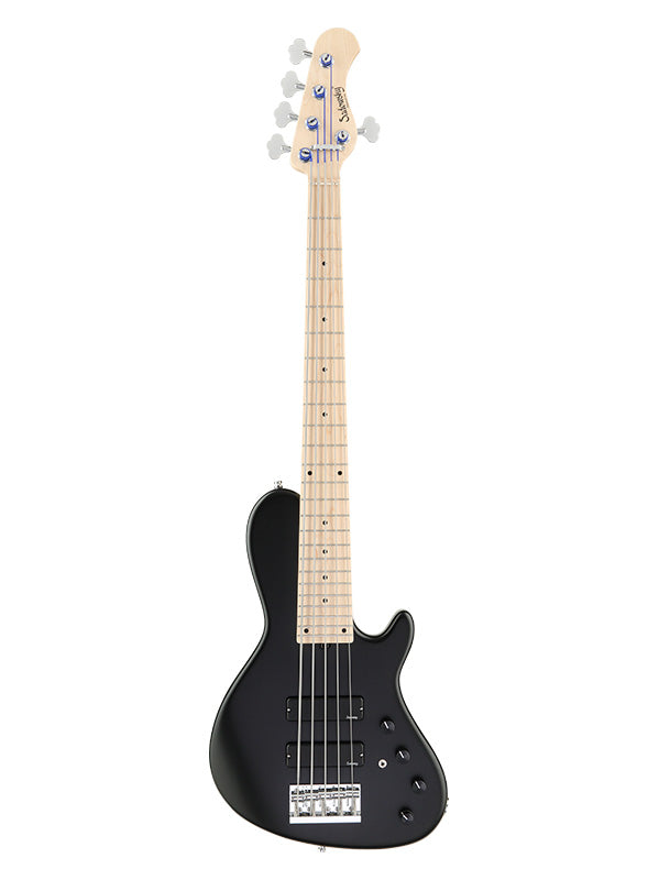 Sadowsky MetroLine, Single Cut Bass, 5 cordes, 24 frettes, ash - Satin Black Pearl