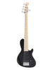 Sadowsky MetroLine, Single Cut-bas, 5-snarig, 24 frets, essen - Satin Black Pearl