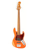 Sadowsky MetroExpress, Hybrid PJ, 5 cordes, 21 frettes - Candy Apple Orange Metallic,Morado