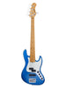 Sadowsky MetroExpress, Hybrid PJ, 5 cordes, 21 frettes - Ocean Blue Metallic,Maple