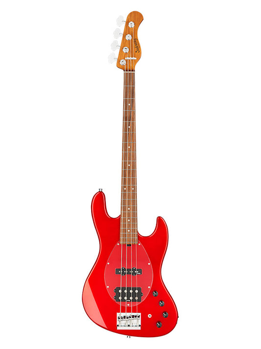 Metroexpress, MJ Vintage Bass, 4 cordes, 21 frettes - Candy Apple Rd,Morado