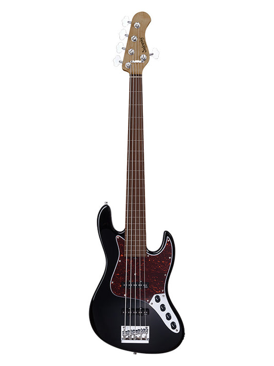 Sadowsky MetroExpress, Standard JJ, 4 cordes, Fretless avec lignes - Black,Morado