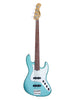 Sadowsky MetroExpress, Standard JJ, 4 snaren, 21 frets - Sage Green Metallic, paars