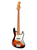 Sadowsky MetroExpress, Standard JJ, 5 snaren, fretloos met lijnen, linkshandig – Tobacco Burst, Morado