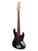 Sadowsky MetroExpress, Standard JJ, 5-snarig, fretloos - Zwart, Morado