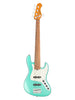 Sadowsky MetroExpress, Standard JJ, 5 snaren, 21 frets - Sage Green Metallic, paars