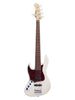 Sadowsky MetroExpress, Standard JJ, 5-snarig, 21 frets, linkshandig, linkshandig - Olympic White, morado