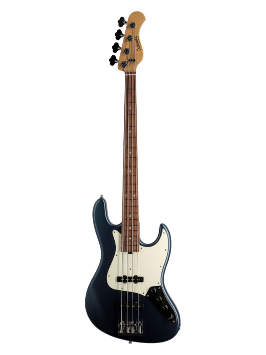 Sadowsky Masterbuilt, Vintage JJ Bass, 4 cordes, 21 frettes - Solid Dark Lake Placid Blue Satin