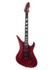 Schecter Avenger Floyd Rose, micro-Sustainiac - satijnrood metallic gelakt