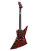 Schecter BalSac E-1 Floyd Rose signature – Zwart-oranje craquelé