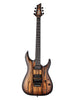 Schecter C-1 Pale Moon Floyd Rose – natuurlijke satijnzwarte burst