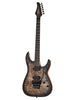 Schecter C-6 Pro Floyd - houtskoolburst