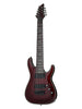Schecter Hellraiser C-8 Floyd - Zwarte kers