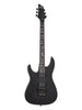 Schecter Damien 6 Floyd Rose, linkshandig - satijnzwart
