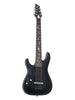 Schecter Damien Platinum 7, linkshandig – satijnzwart
