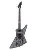 Schecter E-1 Pryzm Palladium Floyd Rose - glanzend zwart