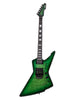 Schecter E-1 Special Edition, Floyd Rose, micro Sustainiac - Transparent Green Burst