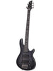 Schecter Hellraiser Extreme 5-basgitaar - transparant satijnzwart